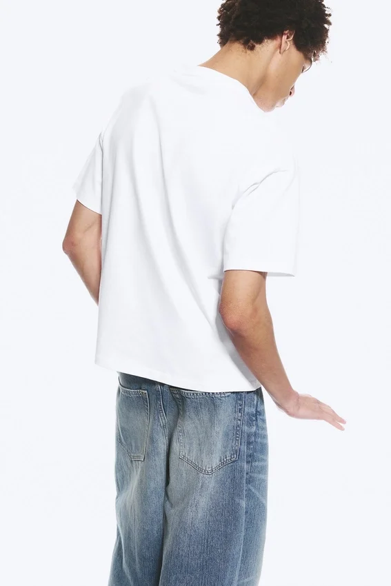 Camiseta holgada – Blanca Camiseta holgada – Blanca
