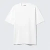 Camiseta holgada con estampados – Blanca – Afterwards Camiseta holgada con estampados – Blanca – Afterwards