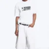 Camiseta holgada con estampados – Blanca – Tomorrow is Today Camiseta holgada con estampados – Blanca – Tomorrow is Today
