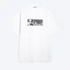 Camiseta holgada con estampados – Blanca – Tomorrow is Today Camiseta holgada con estampados – Blanca – Tomorrow is Today