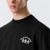 Camiseta holgada con estampados – Negro – Team Building Camiseta holgada con estampados – Negro – Team Building