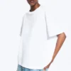 Camiseta holgada de algodón – Blanca Camiseta holgada de algodón – Blanca