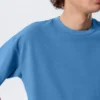 Camiseta holgada de corte cuadrado en azul lavado – Azul lavado Camiseta holgada de corte cuadrado en azul lavado – Azul lavado
