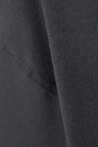 Camiseta holgada de corte oversize – negro apagado