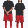 Camiseta holgada de fútbol de Toffs – Negro mate Camiseta holgada de fútbol de Toffs – Negro mate