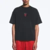 Camiseta holgada de fútbol de Toffs – Negro mate Camiseta holgada de fútbol de Toffs – Negro mate