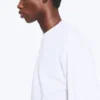 Camiseta holgada de manga larga – Blanca Camiseta holgada de manga larga – Blanca