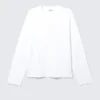 Camiseta holgada de manga larga – Blanca Camiseta holgada de manga larga – Blanca