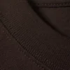 Camiseta holgada de manga larga – Marrón oscuro