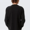 Camiseta holgada de manga larga – Negro Camiseta holgada de manga larga – Negro