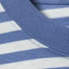 Camiseta holgada de manga larga – Rayas azules y blancas Camiseta holgada de manga larga – Rayas azules y blancas