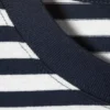 Camiseta holgada de manga larga – Rayas blancas y azul marino Camiseta holgada de manga larga – Rayas blancas y azul marino