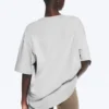 Camiseta holgada – Gris claro empolvado Camiseta holgada – Gris claro empolvado