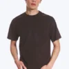 Camiseta holgada – Marrón oscuro Camiseta holgada – Marrón oscuro