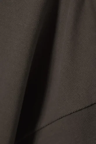 Camiseta holgada – Marrón oscuro