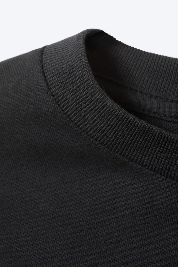 Camiseta holgada – Negro Camiseta holgada – Negro