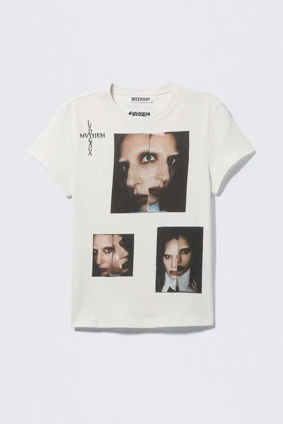 Camiseta Lady Gaga Baby – Blanco roto Camiseta Lady Gaga Baby – Blanco roto