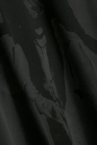 Camiseta larga de Lady Gaga – Negro apagado