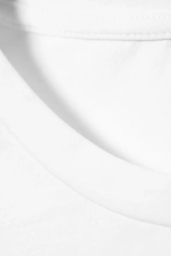 Camiseta mini ajustada – Blanca Camiseta mini ajustada – Blanca