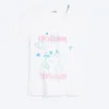 Camiseta mini ajustada con estampados – Blanca – Conejo blanco Camiseta mini ajustada con estampados – Blanca – Conejo blanco