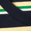 Camiseta mini ajustada – Rayas azul marino/verde Camiseta mini ajustada – Rayas azul marino/verde
