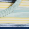 Camiseta mini ajustada – Rayas azules/amarillas Camiseta mini ajustada – Rayas azules/amarillas