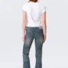 Camiseta mini de corte recto – Blanca Camiseta mini de corte recto – Blanca