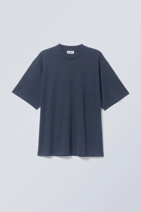 Camiseta oversize – Azul oscuro Camiseta oversize – Azul oscuro