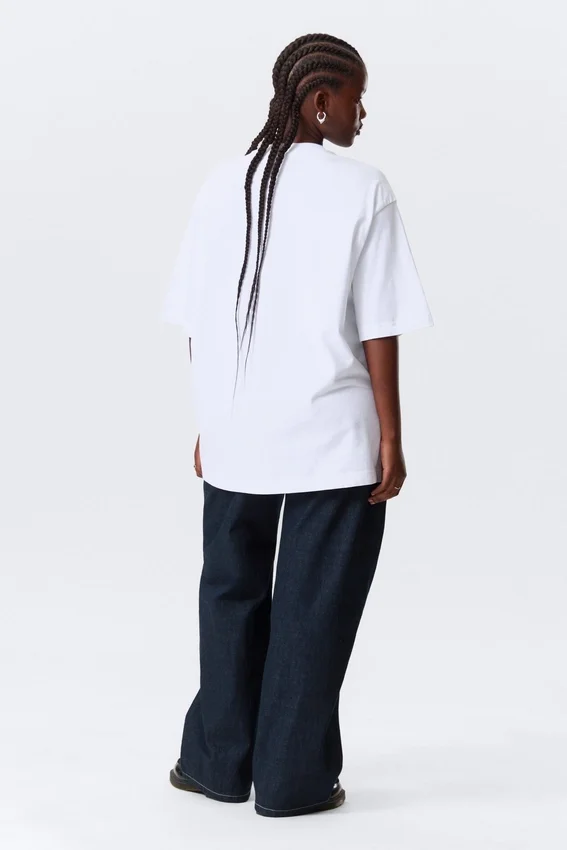 Camiseta oversize – Blanca Camiseta oversize – Blanca