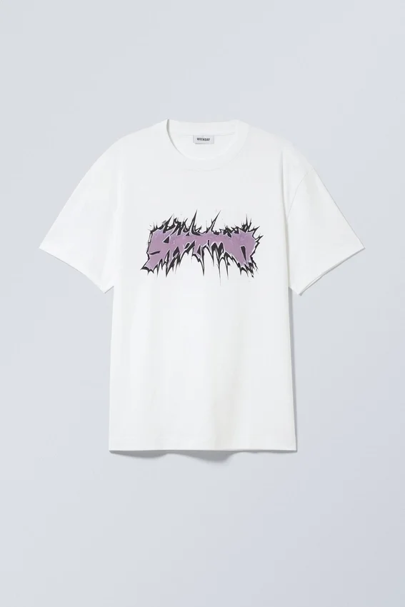 Camiseta oversize con estampados – Abstract 3000 Camiseta oversize con estampados – Abstract 3000