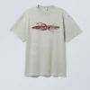 Camiseta oversize con estampados – Erazr Productions