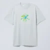 Camiseta oversize con estampados – Techno Guy