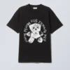 Camiseta oversize con estampados – World Tour