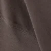 Camiseta oversize de tejido grueso – Marrón oscuro lavado