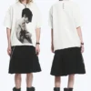 Camiseta oversize estampada de Yungblud – Blanco roto
