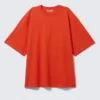 Camiseta oversize – Naranja brillante Camiseta oversize – Naranja brillante