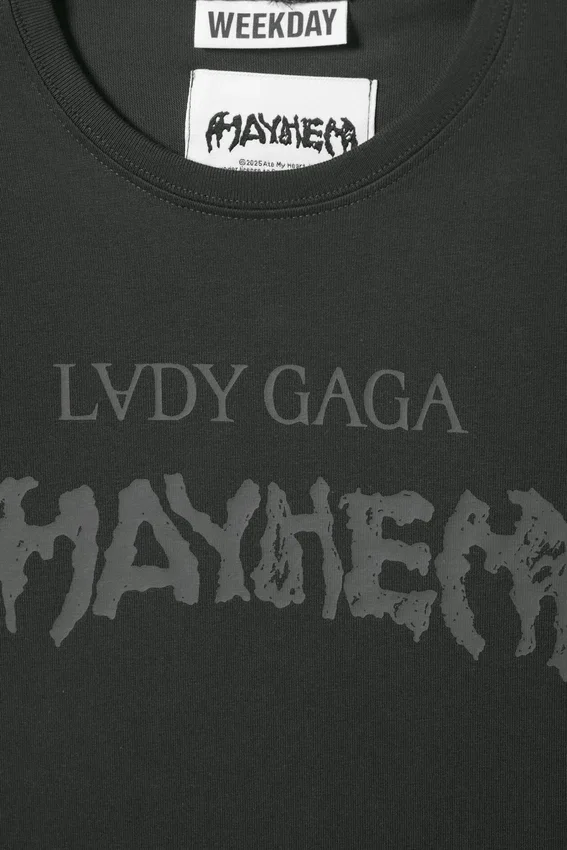 Camiseta para bebé Lady Gaga – Negro mate Camiseta para bebé Lady Gaga – Negro mate