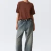 Camiseta Perfect Boxy – Marrón oxidado Camiseta Perfect Boxy – Marrón oxidado