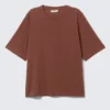 Camiseta Perfect Boxy – Marrón oxidado Camiseta Perfect Boxy – Marrón oxidado