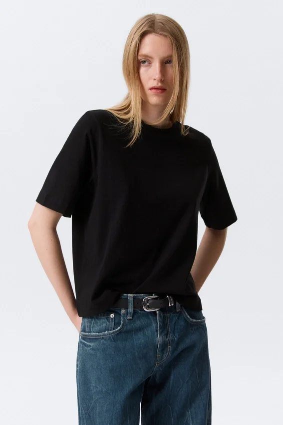 Camiseta Perfect Boxy – Negro Camiseta Perfect Boxy – Negro