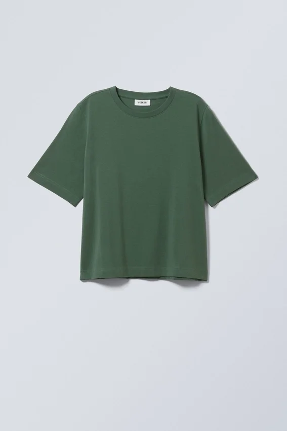 Camiseta Perfect Boxy – Verde oscuro Camiseta Perfect Boxy – Verde oscuro