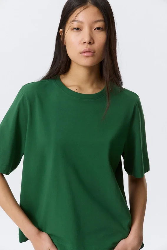 Camiseta Perfect Boxy – Verde oscuro Camiseta Perfect Boxy – Verde oscuro