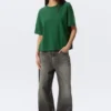 Camiseta Perfect Boxy – Verde oscuro Camiseta Perfect Boxy – Verde oscuro