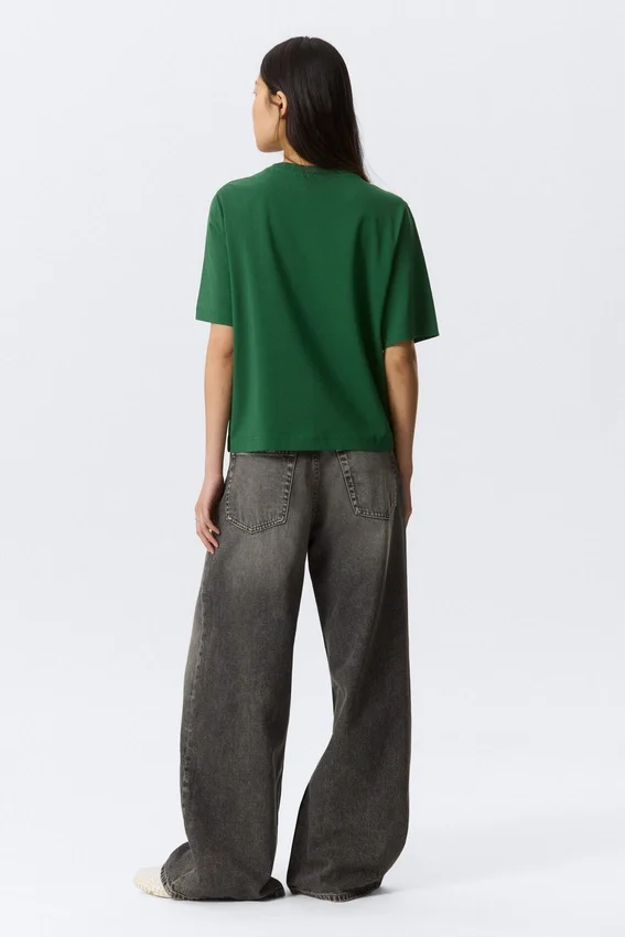 Camiseta Perfect Boxy – Verde oscuro Camiseta Perfect Boxy – Verde oscuro