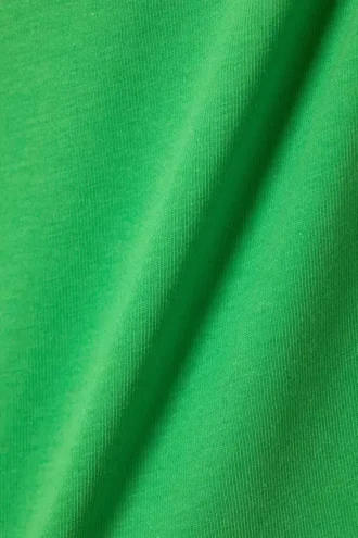 Camiseta sin mangas ajustada con tirantes y cuello redondo – Verde brillante