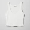 Camiseta sin mangas Novella – Blanca Camiseta sin mangas Novella – Blanca