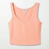 Camiseta sin mangas Novella – Melocotón