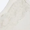 Camisola con tirantes y encaje – Blanco roto Camisola con tirantes y encaje – Blanco roto