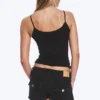 Camisola con tirantes y encaje – Negro Camisola con tirantes y encaje – Negro