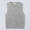 Chaleco Margo – Gris jaspeado Chaleco Margo – Gris jaspeado